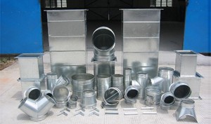 通風(fēng)管道展示